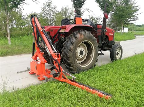 hedge cutting equipment for mini digger|compact tractor with hedge trimmer.